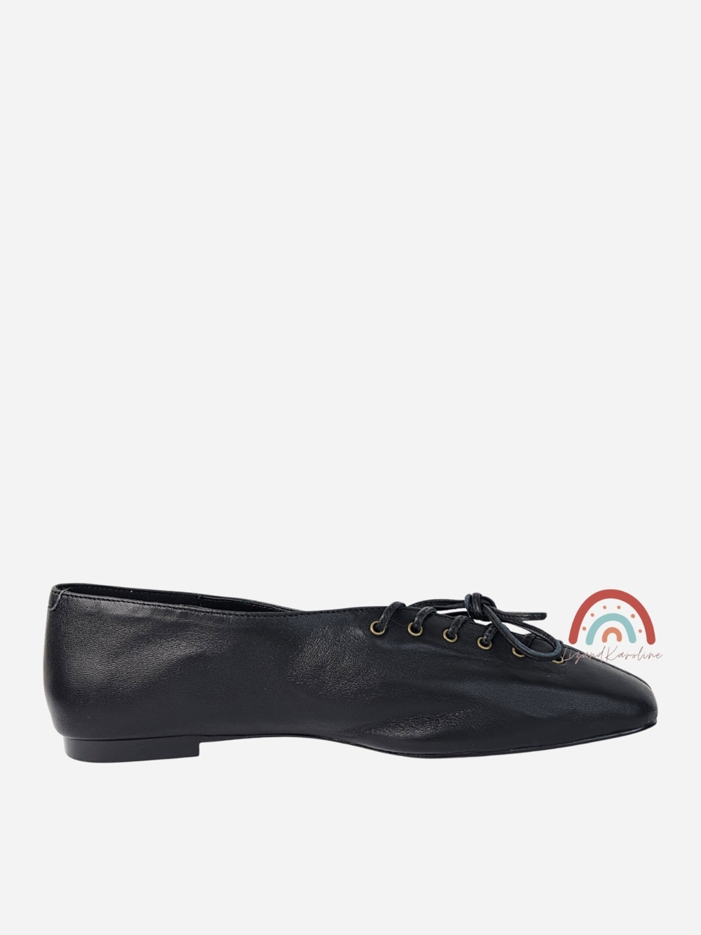 New! Madewell The Mylie Lace-Up Glove Flat in Leather 11 - Picture 7 of 15